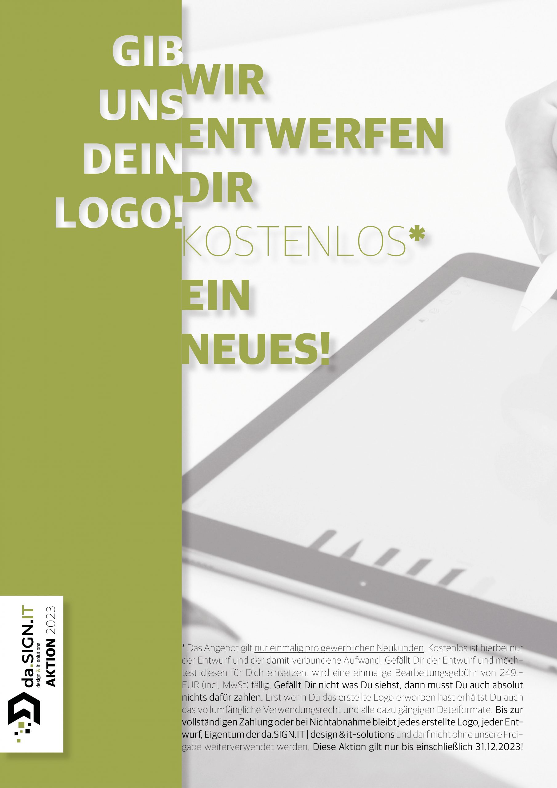 da.SIGN.IT | Deine Werbeagentur aus dem LK Passau - Aktion 2023 Kostenloses Logo